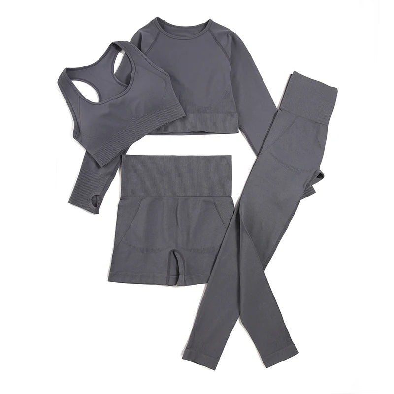 2/3/4pcs  Yoga Set Gym Clothes